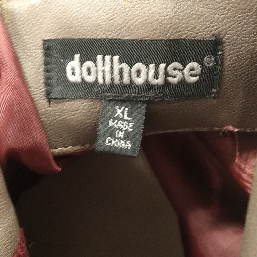 Dollhouse Patchwork Blazer - Brown And Burgundy C… - image 5